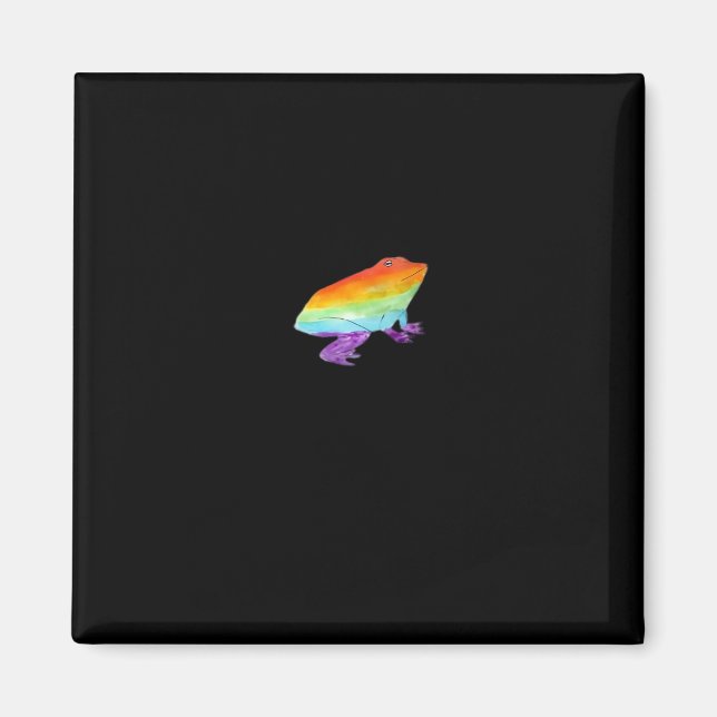 Goblincore Gay Frog Classic Style Magnet (Front)