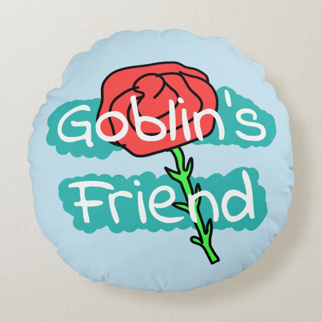 Goblin's Friend Korean Drama Lover Round Pillow (Front)