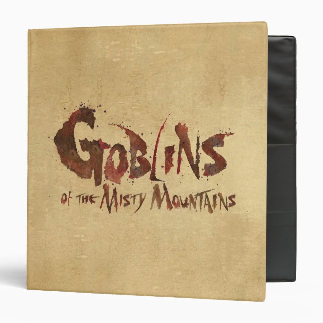 Goblins of the Misty Mountains Binder (Front/Inside)