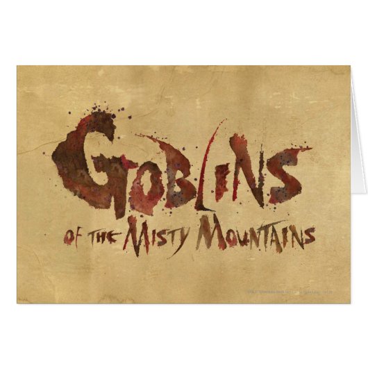 Goblins of the Misty Mountains Cards (Front Horizontal)