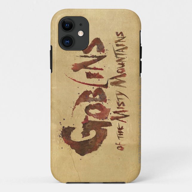Goblins of the Misty Mountains Case-Mate iPhone Case (Back)