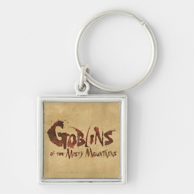 Goblins of the Misty Mountains Keychain (Front)