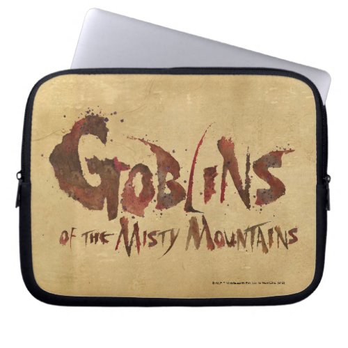 Goblins of the Misty Mountains Laptop Sleeve