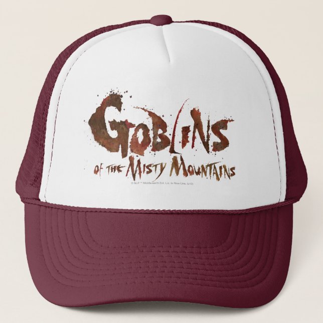 Goblins of the Misty Mountains Trucker Hat (Front)