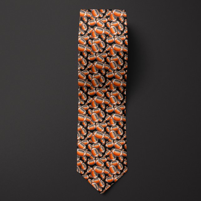 Gobs of Footballs Neck Tie (Creator Uploaded)