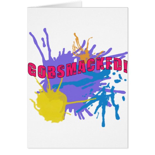 GOBSMACKED! CARDS (Front)