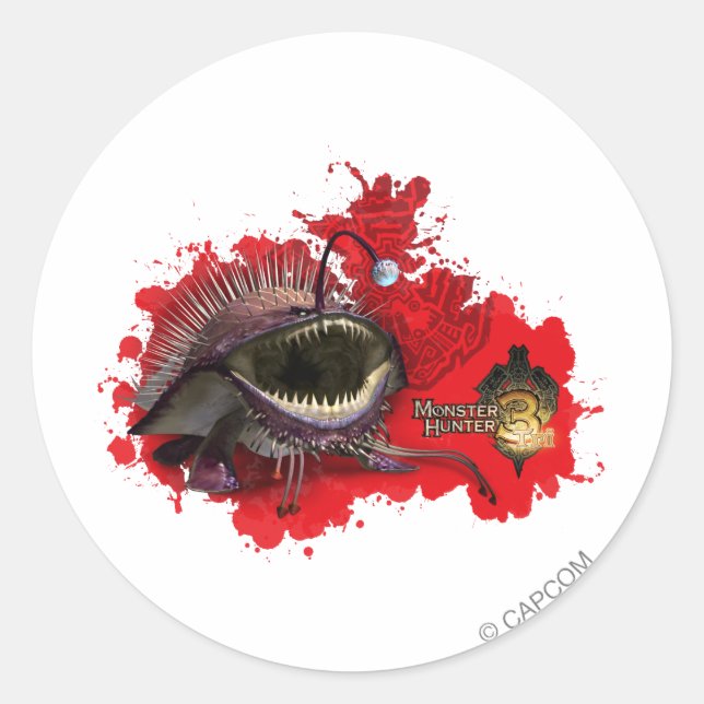 Gobul Classic Round Sticker (Front)