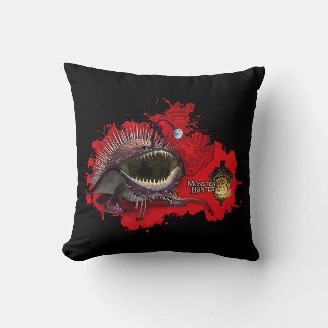 Gobul Throw Pillow (Front)
