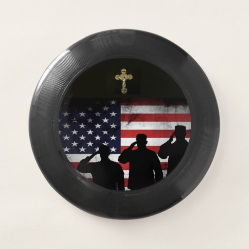 GOD AND COUNTRY FRISBEE