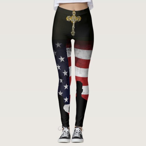 GOD AND COUNTRY LEGGINGS 3