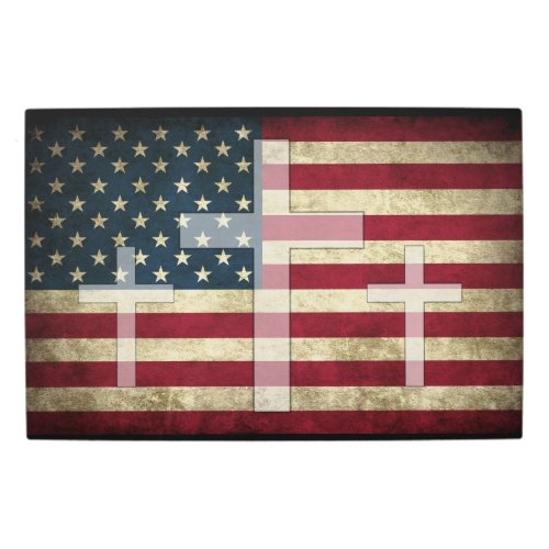 God and Country  Metal Print