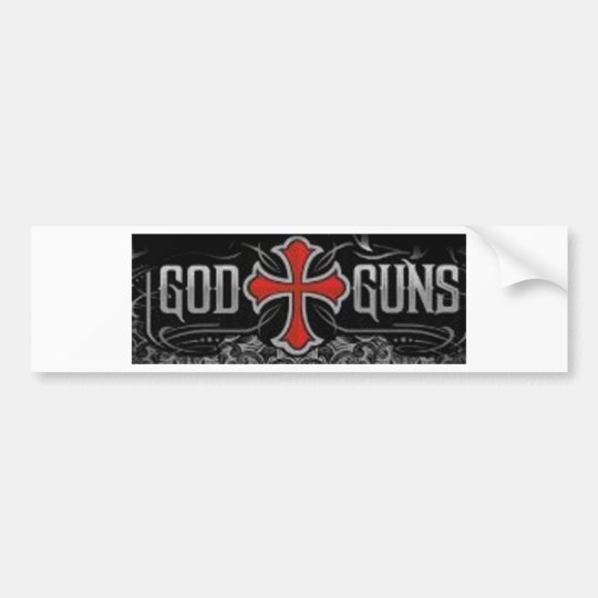 Good guy gun bumper sticker