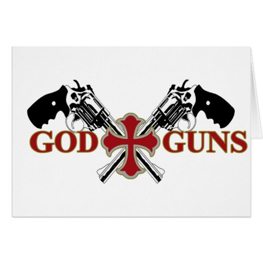 God And Guns Cards (Front Horizontal)