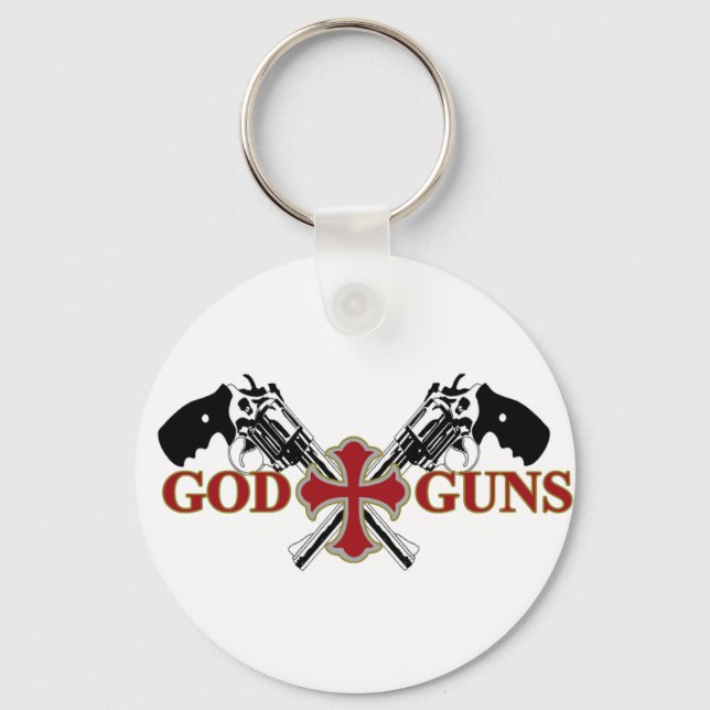 God And Guns Keychain (Front)