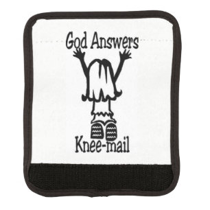 God and Prayers Luggage Handle Wrap