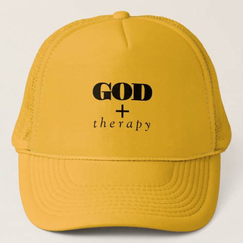 God and Therapy Trucker Hat