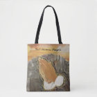 God Answers Prayers Tote Bag