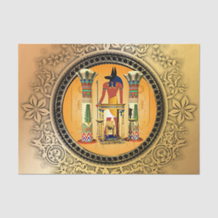 God Anubis Tissue Paper