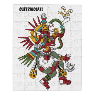 God Azteca QUETZALCOATL Jigsaw Puzzle