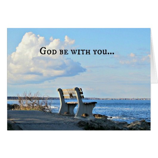 God Be With You Till We Meet Again! Cards (Front Horizontal)