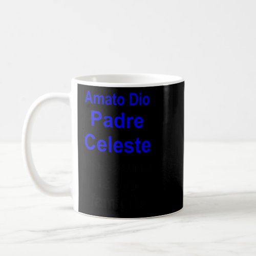 God beloved Father Multilingual Series Italian Ver Coffee Mug