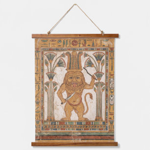 God Bes: Protector of the Home & Joy Hanging Tapestry