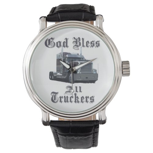 God Bless All Truckers Watch Collection