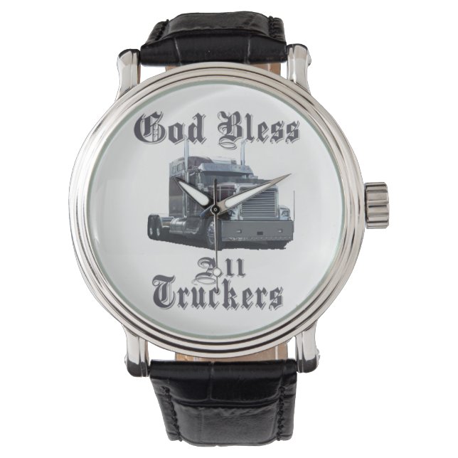 God Bless All Truckers Watch Collection (Front)