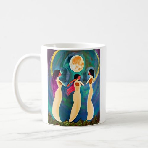 God Bless All Under the Moon Coffee Mug