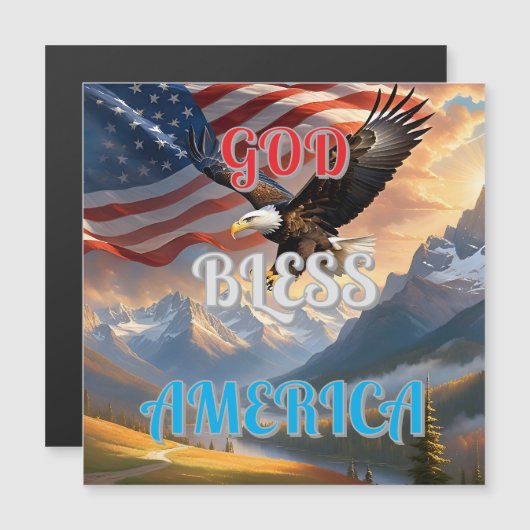 GOD BLESS AMERICA (Front/Back)