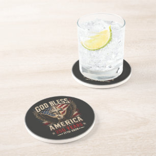God Bless America 250 Years 1776-2026 Coaster