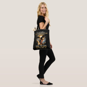 God Bless America 250 Years 1776-2026 Tote Bag
