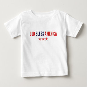 God Bless America Baby T-Shirt