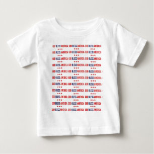 God Bless America Baby T-Shirt