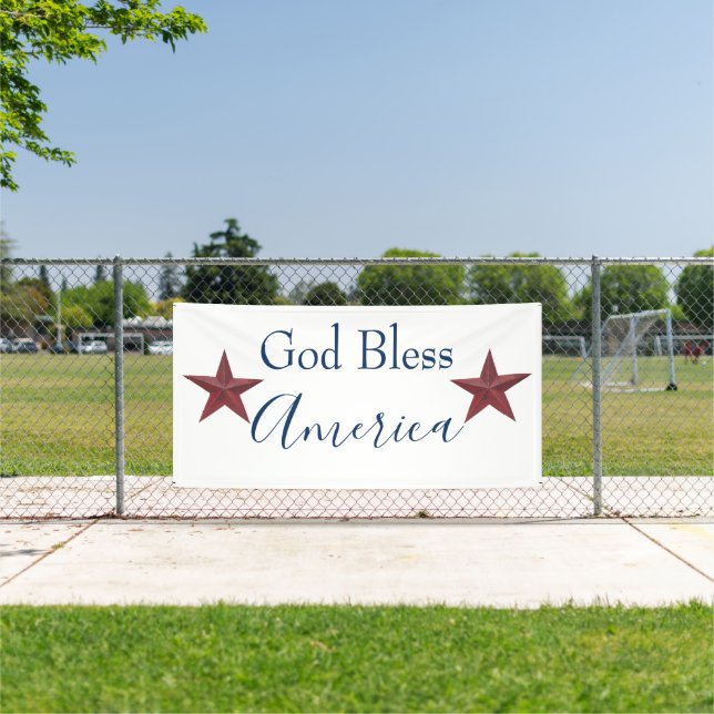 God bless America  Banner (Insitu)
