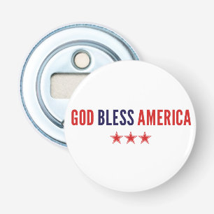 God Bless America Bottle Opener