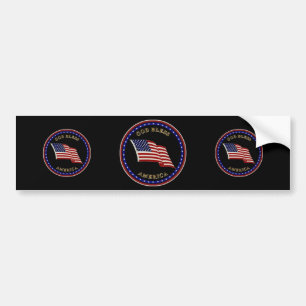 God Bless America Bumper Sticker