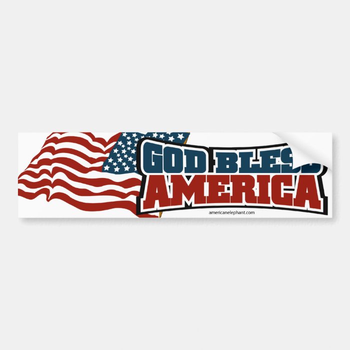 God Bless America Bumper Stickers