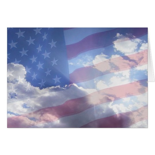 God Bless America Card