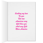 God Bless America Cards (Inside (Right))