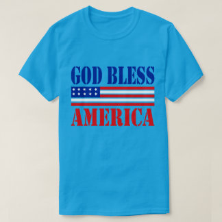 God Bless America Classic Patriotic T-Shirt