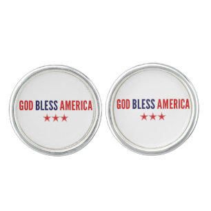 God Bless America Cufflinks