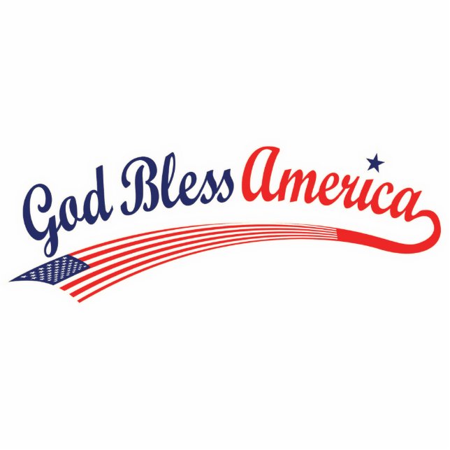God Bless America Cutout (Front)