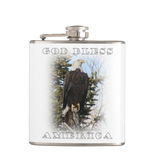 God bless America Flask (Front)