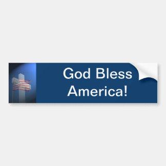 God Bless America! Gifts and Clothes Bumper Sticker