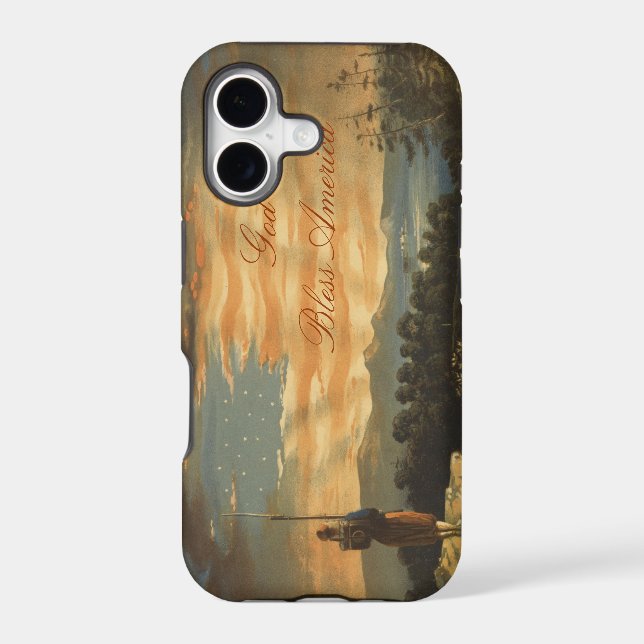 GOD BLESS AMERICA IPHONE CASE (Back)