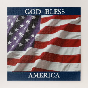 God Bless America Jigsaw Puzzle
