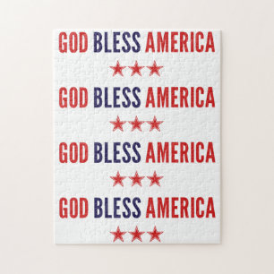 God Bless America Jigsaw Puzzle