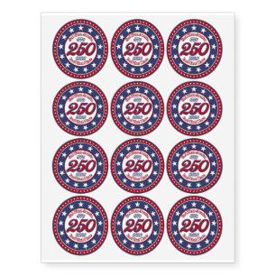 God Bless America Land That I Love Temporary Tattoos