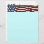 God Bless America Letterhead (Front/Back)